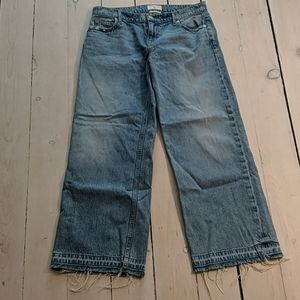 Lou & Grey Wide Leg Crop Jeans